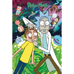 Poster Rick and Morty Portal 